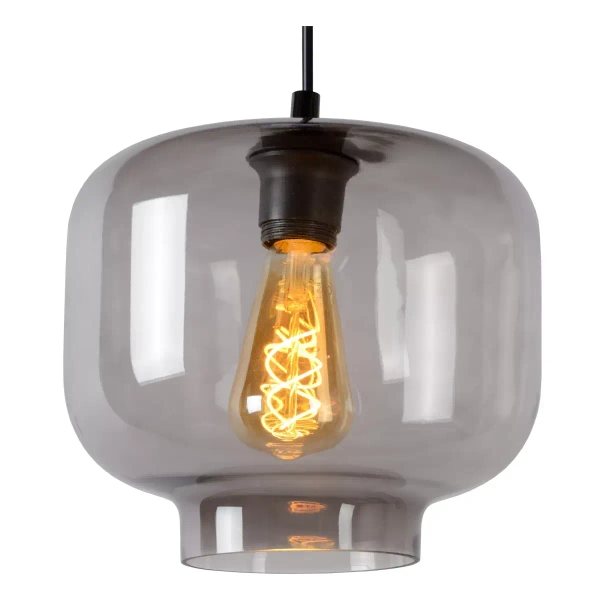 Loftowa lampa wisząca MEDINE 46413/01/65 Lucide szary przydymiony