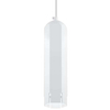 Industrialna lampa wisząca Tuba 31-77684 sześciokątna metalowy zwis biały