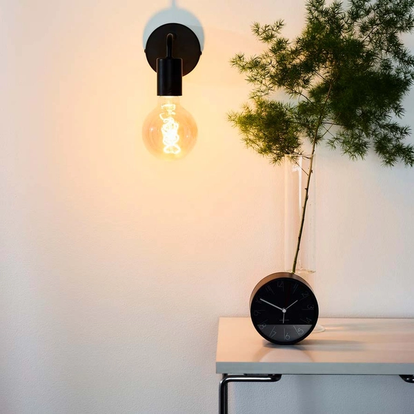 Industrialny kinkiet sypialniany 45265/01/30 ścienna lampa czarna