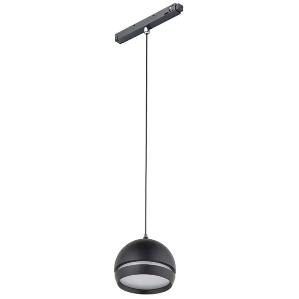 Lampa wisząca do szyny magnetycznej 10155 LED 8W 3000K czarna