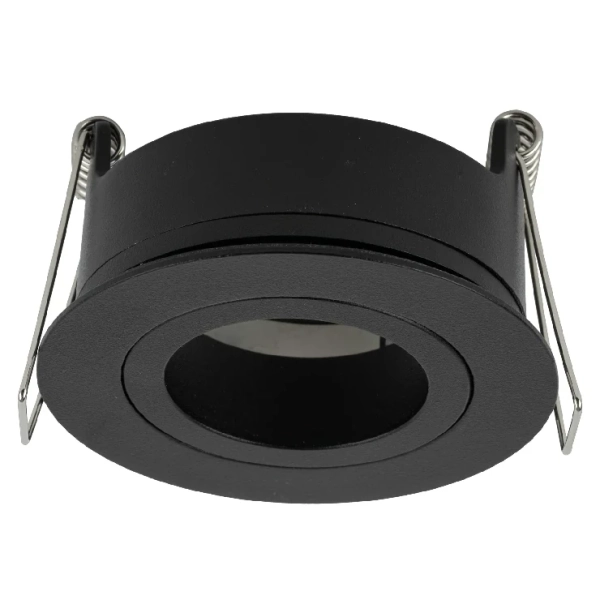 Oczko sufitowe lampa Aura 10571 okrągła regulowana czarny