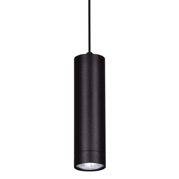 Sopel LAMPA wisząca K-4435 Kaja metalowa OPRAWA zwis na listwie tuba czarna