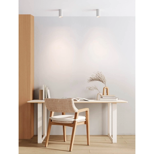 Przysufitowa lampa kuchenna tubka CARLOS LE44393 biały