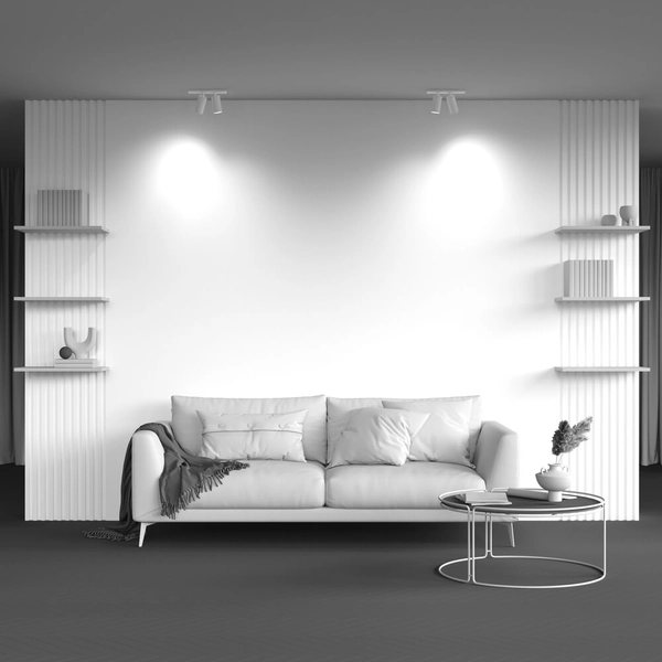 Jadalniana lampa Focus S C051CL-U-2W Maytoni nad wyspę biała