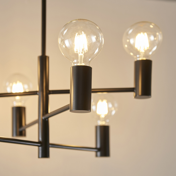 Lampa sufitowa Studio 76502 Endon sticks metalowe czarne
