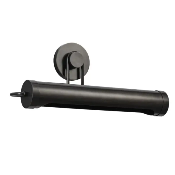 Industrialny kinkiet ścienny Wynwood QN-WYNWOOD-PL-M-UBZ do salonu czarny