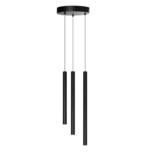 Potrójna lampa wisząca VERNO AZ6313 Azzardo LED 15W 4000K tuby czarne