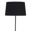 Lampa podłogowa do salonu Maja 2920 TK Lighting z abażurem czarna