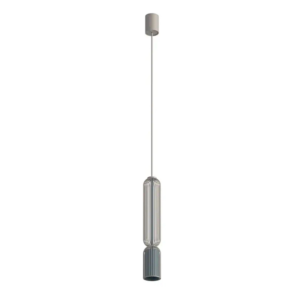 Lampa wisząca do salonu CAMELEON SINGLES 12200 jedwabisty grafit