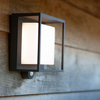 Solarna LAMPA elewacyjna CURTIS 6934601118 Lutec elewacyjna OPRAWA klatka LED 3W 3000K outdoor IP54 szary
