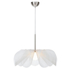 Wisząca lampa jadalniana STYRKA 108818 Markslojd nad stół biały srebrny