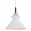 Skandynawska wisząca lampa 180066 metalowa do jadalni biały