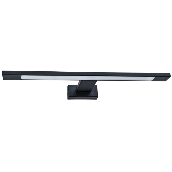 Kinkiet LAMPA ścienna SHINE ML4379 Milagro łazienkowa OPRAWA listwa LED 7W 4000K nad lustro IP44 czarna