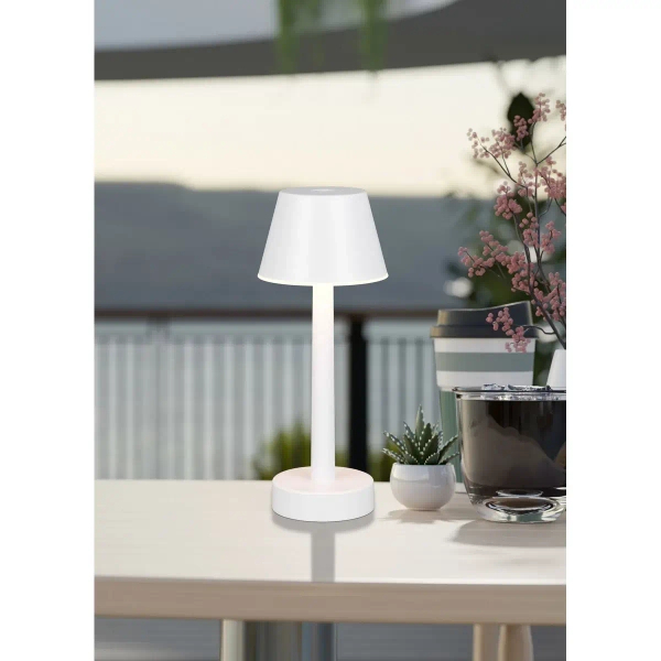 Zewnętrzna lampa stołowa VIDAL R54991131 LED 1,5W 3000K IP44 biała