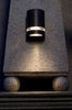 Zewnętrzna LAMPA ścienna FOCUS 5604101118 Lutec metalowa OPRAWA elewacyjny kinkiet tuba IP44 szara