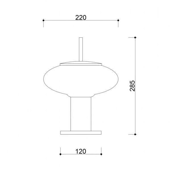 Lampka nocna do sypialni Torni TOS122P1 z wtyczką kula czarny