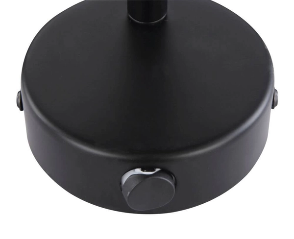 Ażurowy kinkiet Bellona 54020-1 do sypialni czarny złoty