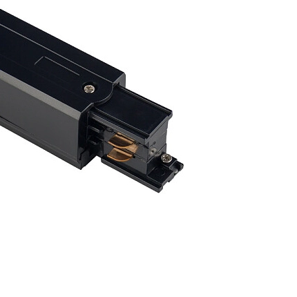 Zasilanie końcowe szynoprzewodu CTLS POWER END CAP 8713 Nowodvorski uziemienie prawe do 3-fazowej szyny natynkowej czarne