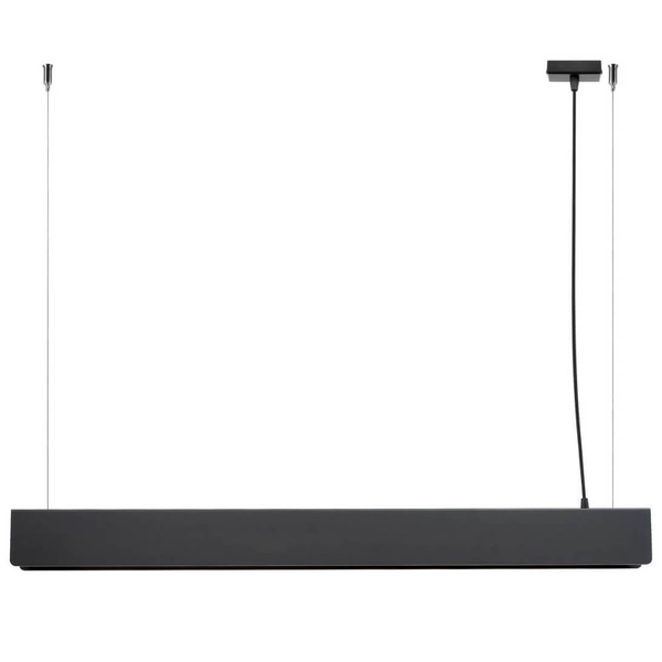 Lampa wisząca na listwie Spark SL.1395 belka podłużna czarna