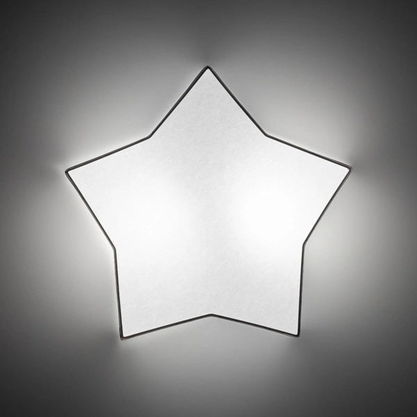 Lampa nasufitowa Star 5958 gwiazda do sypialni beżowa biała