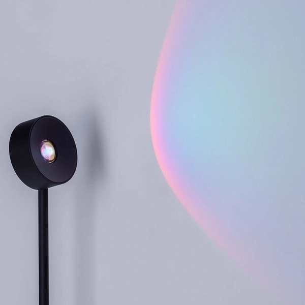 Podłogowa lampa PRINGLES LE44938 LED 10W 3000K regulowana czarna