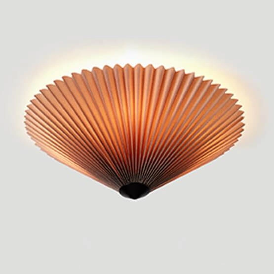 Natynkowa lampa materiałowa Plisado 108707 Markslojd sufit beżowy