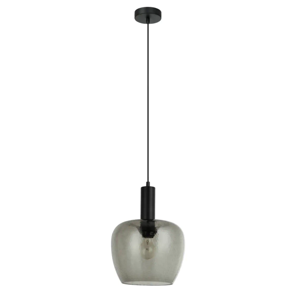 Lampa wisząca nad wyspę Aprica PND-59769-BK-SG loftowa przydymiona