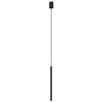 Industrialna LAMPA wisząca LASER 8797 Nowodvorski metalowa OPRAWA tuba ZWIS sopel czarny
