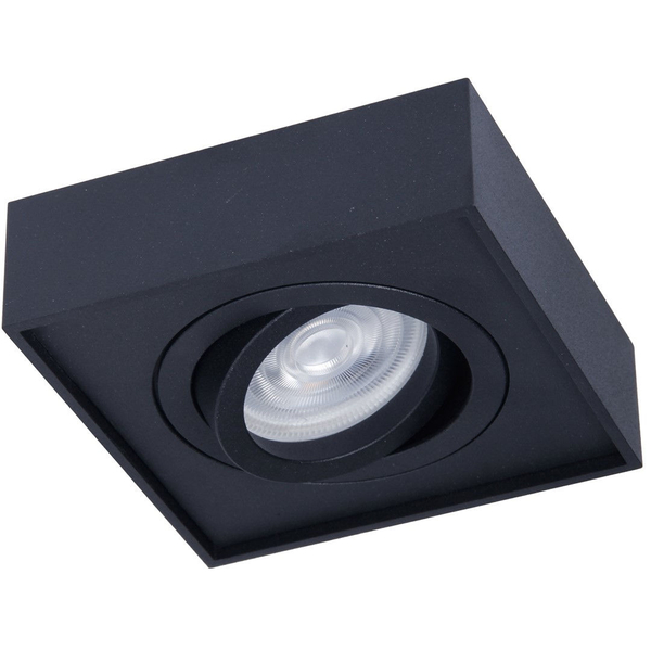 Wpust LAMPA podtynkowa NUSA ML0046 metalowy spot czarny