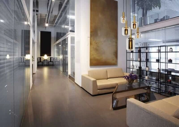 Wisząca LAMPA loftowa JOANET 45494/15/65 Lucide szklana OPRAWA kulisty ZWIS kaskada industrialna przydymiona