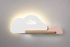 Dziecięca lampa ścienna CLOUD 21-76717 chmurki LED 5W 4000K biały różowy