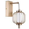 Sypialniana lampa ścienna Pedro WL-34405-1-HBR LED 4W 3000K złoty