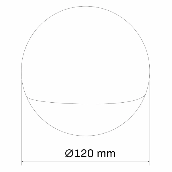 Kulista lampa stołowa dekoracyjna Candy 325433 LED RGB USB kolorowa