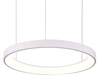 Wisząca lampa Agnes AZ5021 LED 60W 3000-6500K ring do salonu biała
