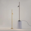 Ściemnialna stojąca lampa Thin MOD395FL-L28B3K LED 14W 3000K czarna