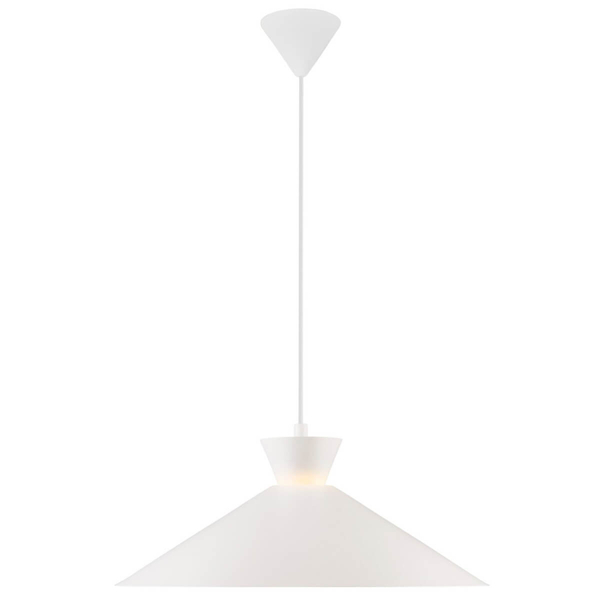Jadalniana lampa wisząca DIAL 2213353001 nad stół biały