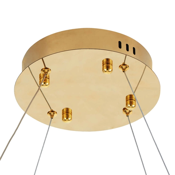 Wisząca lampa nad stół Circle Slim ST-10112P-D1200 LED 32W 3000K pierścień złota