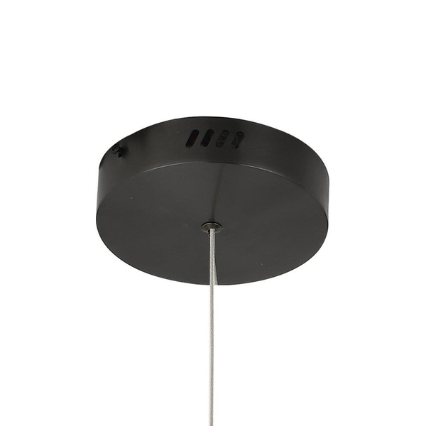 Powieszana lampa Circle ST-8848-40 black Step LED 22W 3000K ring tytanowa