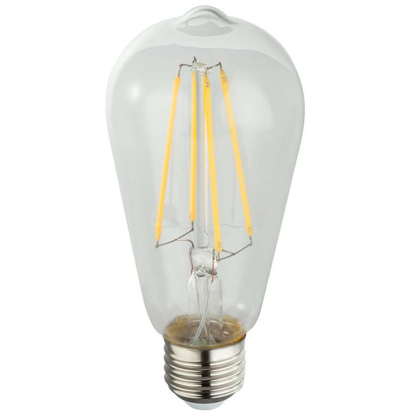 Żarówka dekoracyjna LED 11399 Globo ST64 E27 7W 800lm 230V 3000K biała ciepła