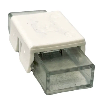 Prosty łącznik do taśm ledowych 1419 48V IP68 biały