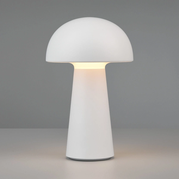 Nocna lampka sypialniana Lennon R52176101 LED 2W 3000K IP44 grzyb biała