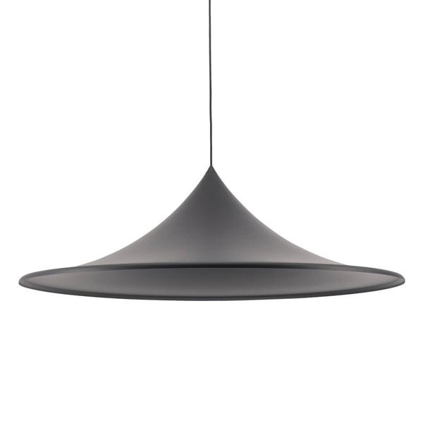 Stożkowa lampa wisząca KELDAN AZ5904 Azzardo salonowa nad wyspę czarna
