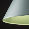 Trójkątna lampa wisząca CONO 10063 do salonu miętowy