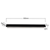 Podłużna lampa ścienna Bodo LP-789/1W 60 BK LED 12W 3000-6000K IP54 czarny