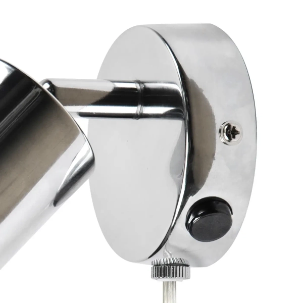 Lampa ścienna tubka Explore 2113251033 z włącznikiem chrom