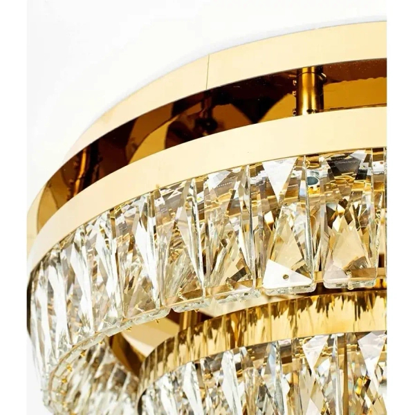 Sufitowa lampa glamour SAVOY MSE1501100530 LED 53W 3000K złota