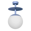 Nowoczesna sufitowa lampa do kuchni  PLAAT B PLB19003 niebieski