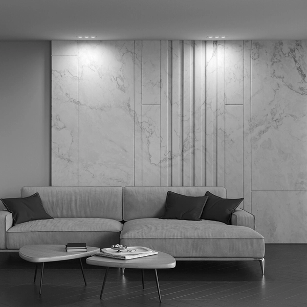 Regulowana lampa sufitowa Atom DL024-2-03W wpust biały