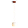 Lampa wisząca ceglana FLASK ze szkła 1xE14 dekoracyjna 8500G24_S
