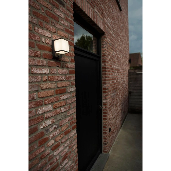 Kwadratowa lampa elewacyjna DOBLO 5197011125 LED 14W 4000K IP54 szara